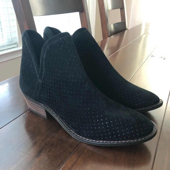 lucky brand cutout booties